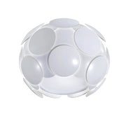 Plafoniera Italux Santina bianca 31 cm E27 dimmer C0317