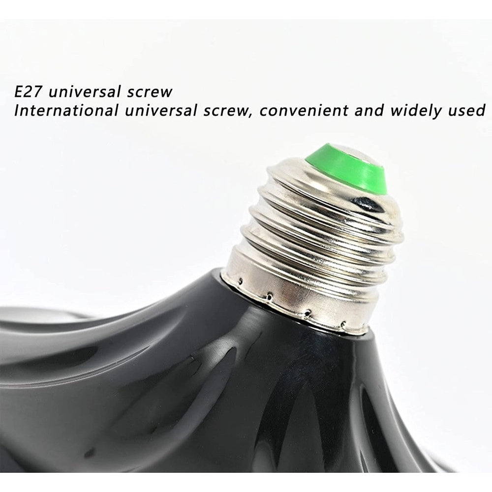 Trade Shop - Luce E27 Led Bluetooth Altoparlante Forma Disco Volante Colorato Rgbw Telecomando -