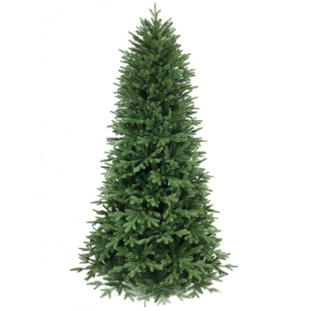 Albero di natale artificiale realistico folto dankan h 180 cm