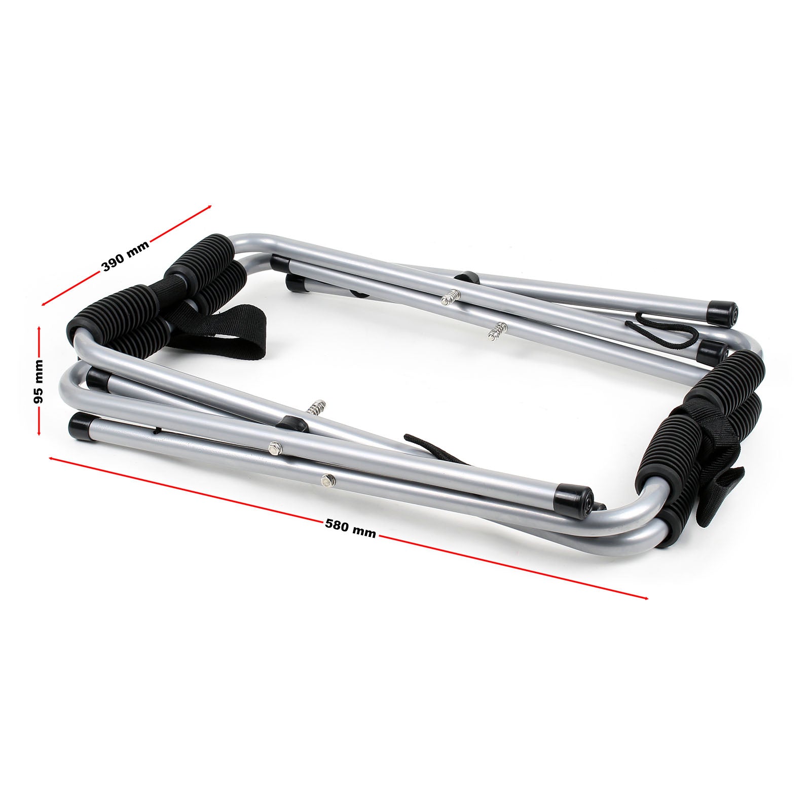 Cavalletto per rimessaggio kayak Richiudibile 370x330x410 mm Alluminio Per kayak canoe e tavole