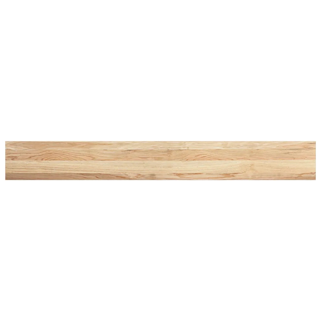 vidaXL Davanzali 2 pz Non Trattati 160x20x2cm Legno Massello di Rovere