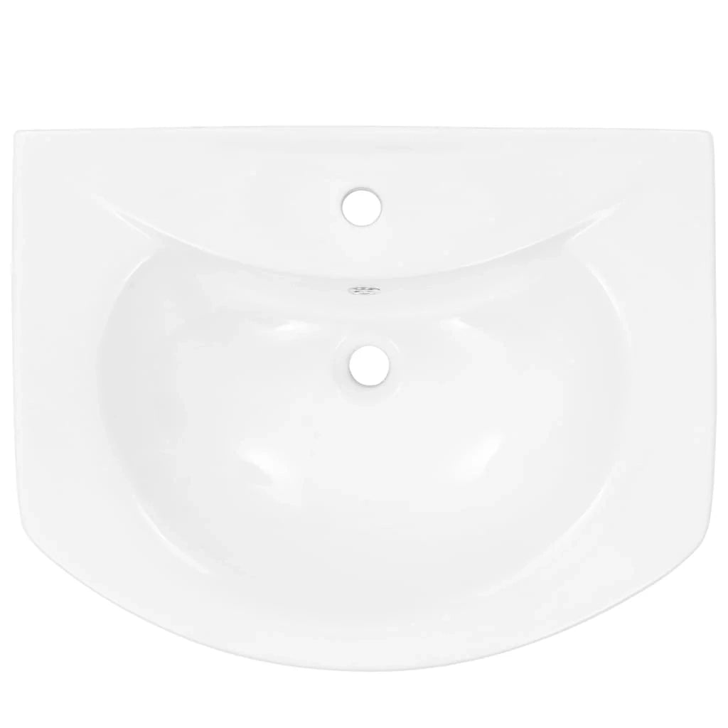 Lavabo freestanding con base in ceramica bianca 65x52 cm 02_0002568