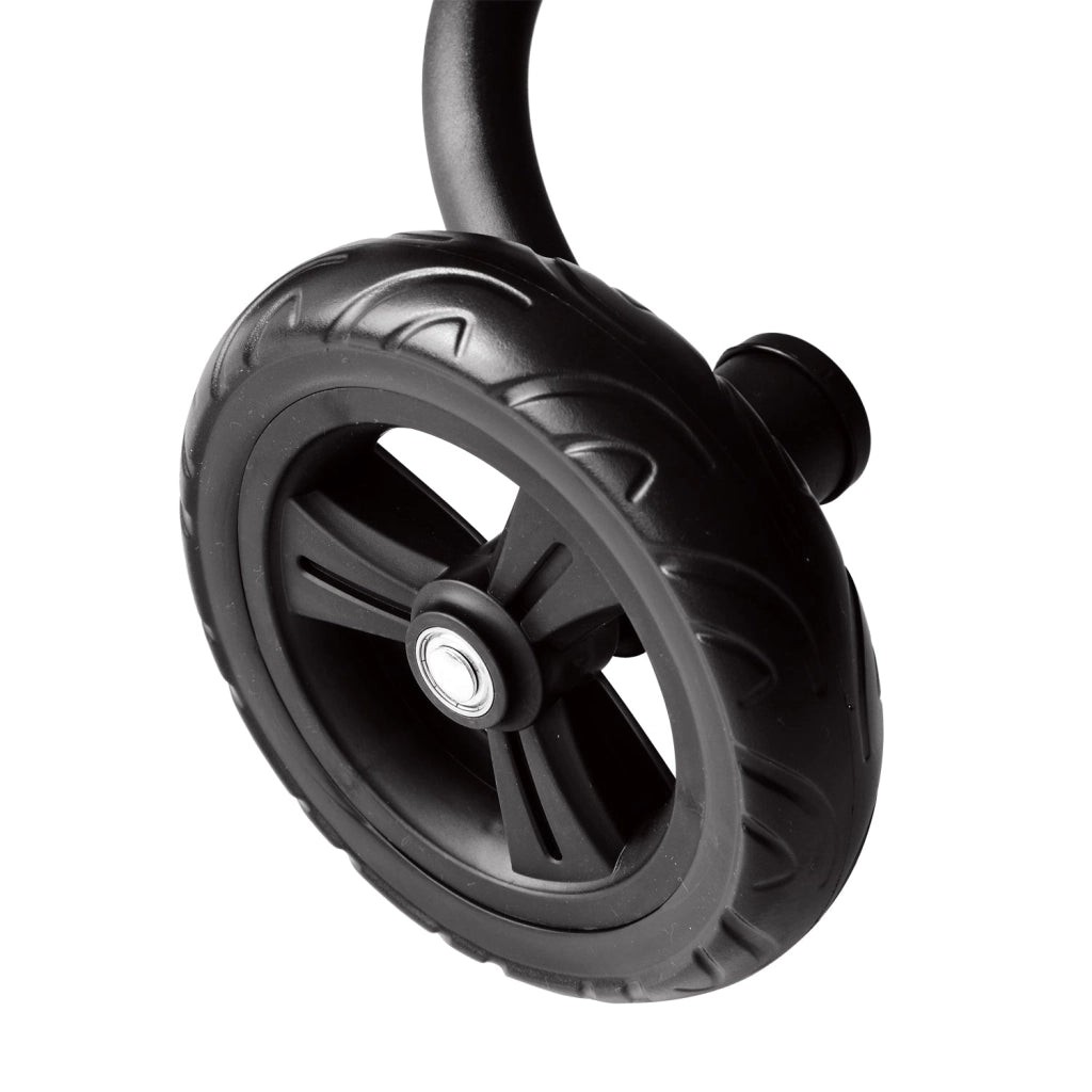 Triciclo per Bambini in Metallo Campanello Parafango Ruota Speciale Nero