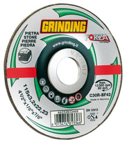 Grinding DISCO ABRASIVO CENTRO DEPRESSO FORZA per marmo Ø mm. 230x3,2x22,23 25.00 pz