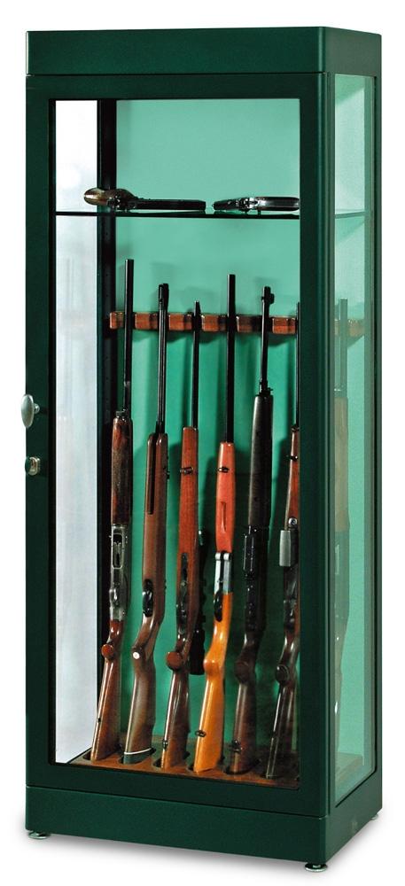 Vetrina Blindata Antiproiettile 18/19R per 7 Fucili Technomax - 1800X700X450Mm