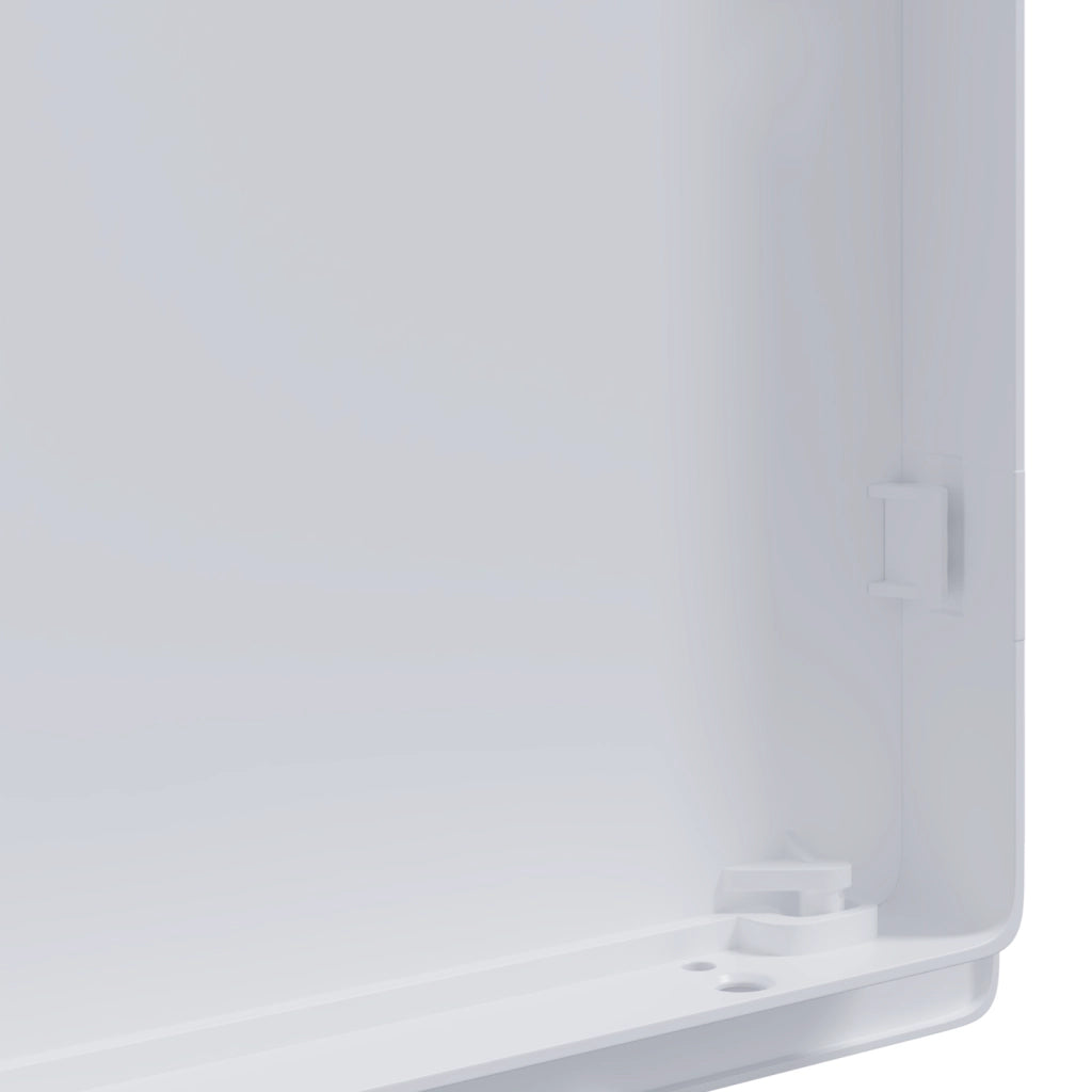 Pannelli di Accesso 2 pz Bianco col.brown+ tetto anthra, tubo grigio scuro come campione e link plastica ABS