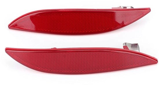 Specchio di Rettificazione per Bumper - 2 Pezzi - Materiale ABS - Resistente alla Corrosione - Adatto per MEGANE MK3 2008-2013 - Alta Rettificazione