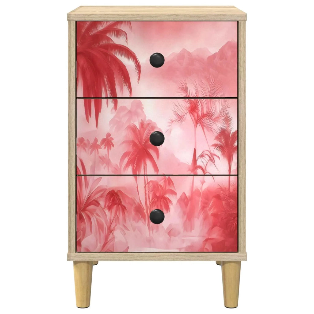 Armadio da Notte AACHEN 2 pz Rovere Sonoma 36 x 33 x 60 cm 8007304