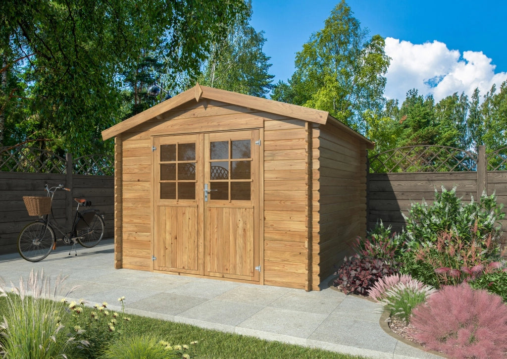 Casetta in legno impregnato Rita 296x296 cm