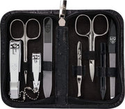 Set di manicure e pedicure in lusso - con custodia - set di regalo per uomo e donna