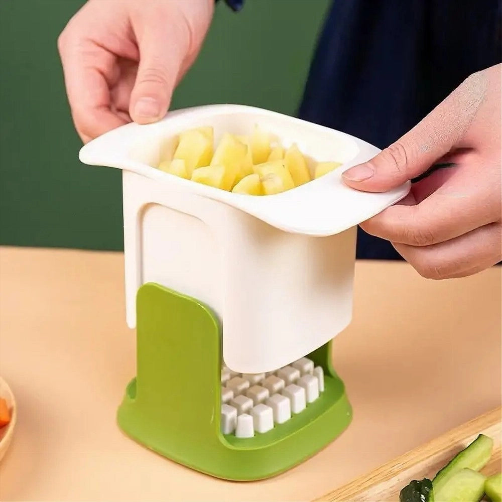 Trade Shop - Tagliaverdure Manuale Multifunzionale Cucina Per Affettare Grattugiare Tritatutto -