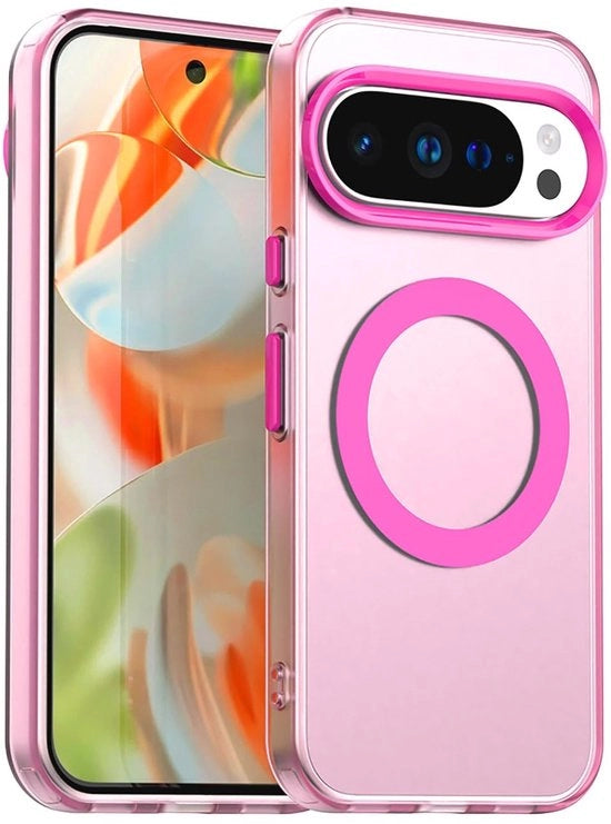 Coprioggetto Ultradurabile - Resistentente allo Shock - Magnetico - Translucido - TPU-siliconato - Adatto per Google Pixel 10 Pro XL - Copritelefono