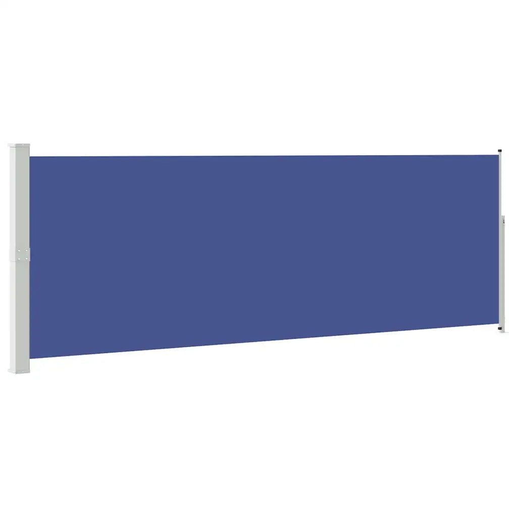 Tenda da Sole Laterale Retrattile-Tenda parasole per balcone 160 x 500 cm Blu