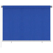 Tenda a Rullo per Esterni 200x140 cm Blu HDPE