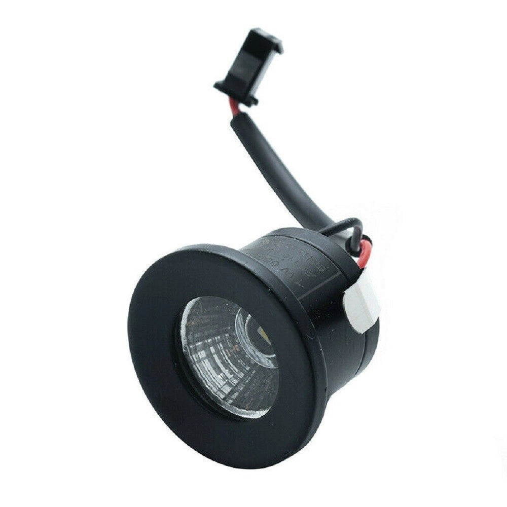 Trade Shop - Faretto Incasso 1 W 1led Cob Punto Luce Mini Spot Luce Fredda Calda Naturale - -bianco Naturale      -