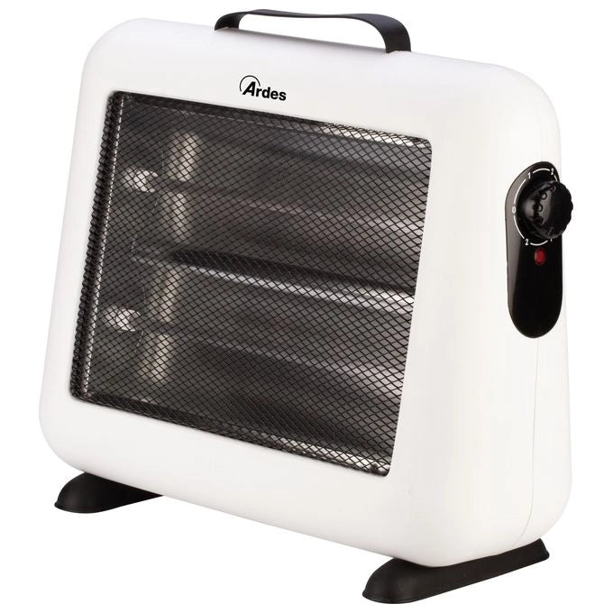 Ardes AR444 stufetta elettrica Interno Bianco 800 W Riscaldatore di ambienti elettrico al quarzo