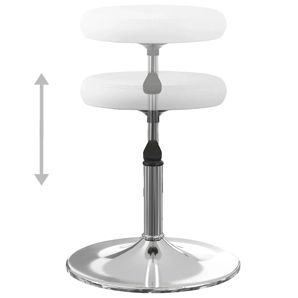 Sedie da Pranzo 4 pz Bianche in Similpelle cod mxl 30699