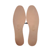 Soletta In Cuoio Naturale Ecologica - Misure da 36 a 47 EcoPrice® Numero Scarpa: 47