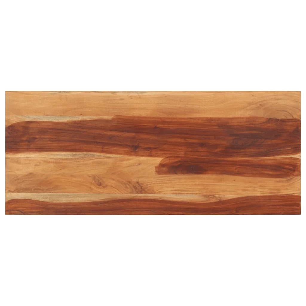 Piano Tavolo in Legno Massello di Acacia 15-16 mm 60x140 cm