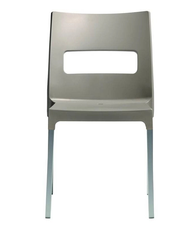 Sedia in tecnopolimero Maxi Diva Made in Italy - set da 4