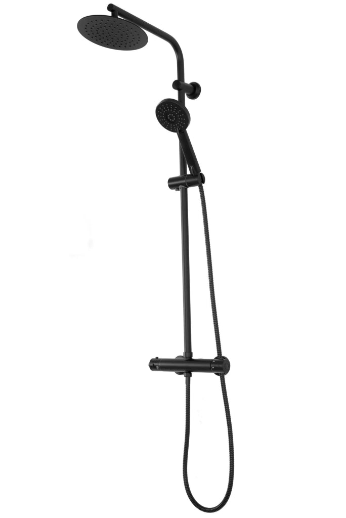 Set Doccia Da Incasso Rea Bliss Black