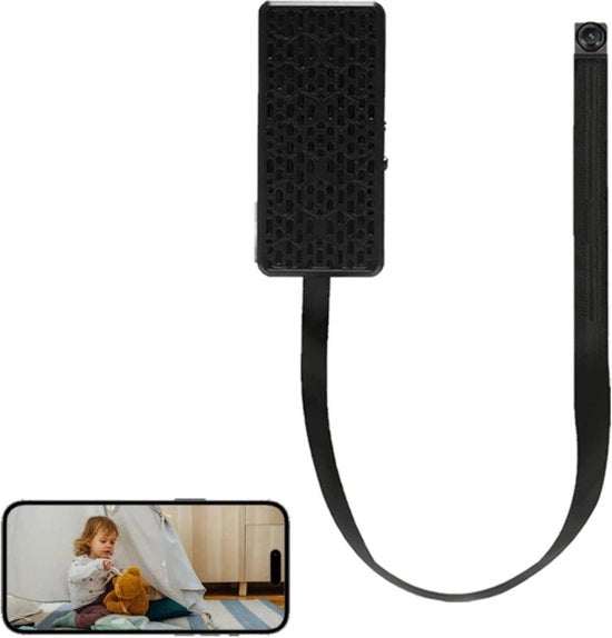 Camera di sicurezza a risoluzione HD 1080p con rilevamento movimento per uso domestico o ufficio