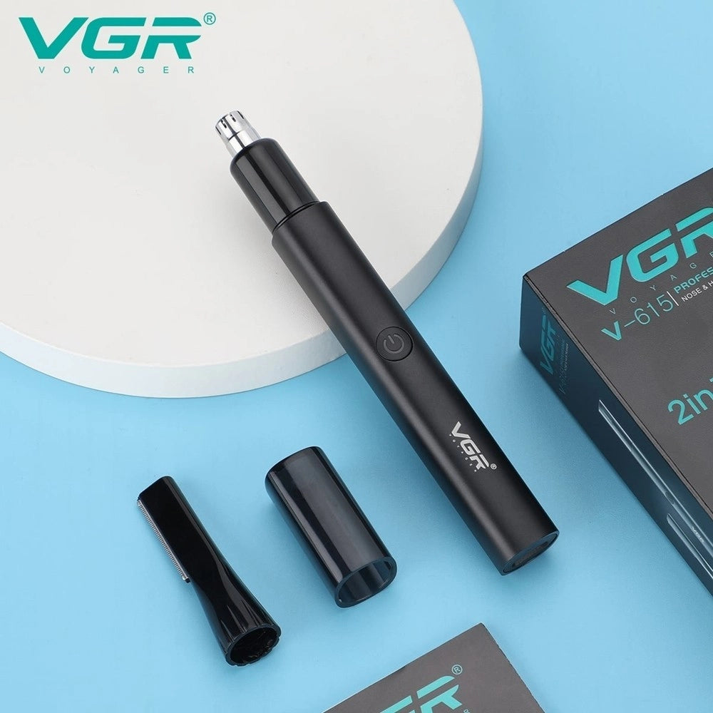 Trade Shop - Rifinitore A Batteria 2in1 Orecchie Naso Multifunzionale Professionale Vgr V-615 -