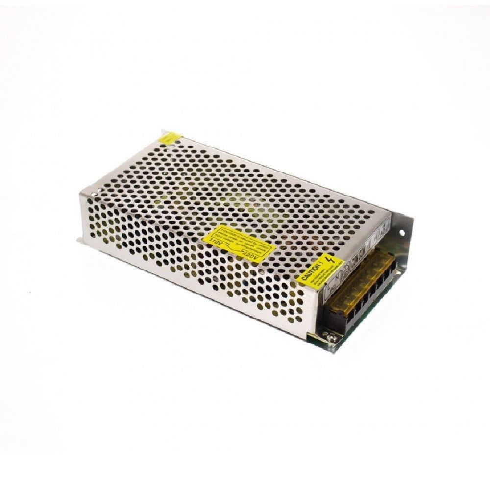 Trade Shop - Alimentatore Stabilizzato 12v 10 Ampere Trasformatore 120 Watt 110-230v S-10aa -