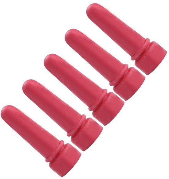 Spazzola per lattine in gomma - 5 pezzi - lunghezza 6,9 cm