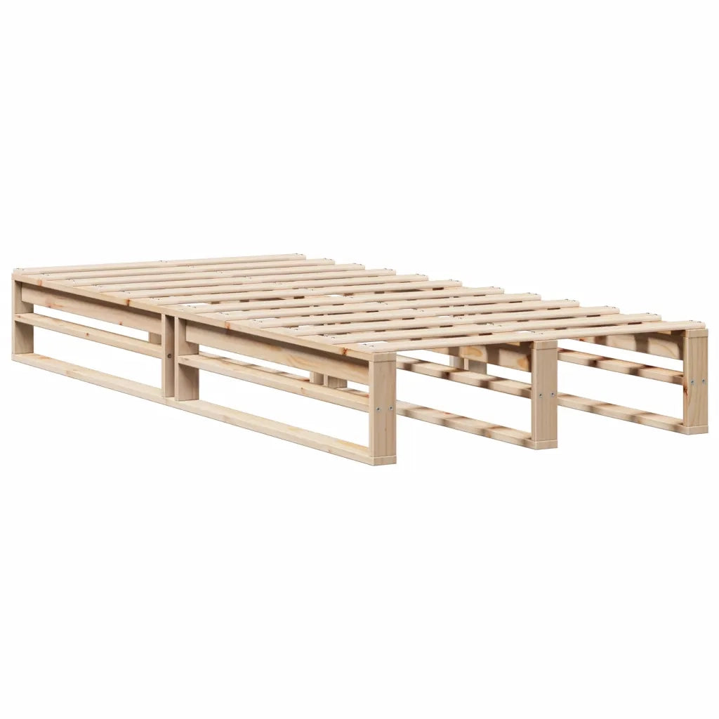 Letto singolo | Letto per adulti | Letto senza Materasso 90x200 cm in Legno Massello di Pino