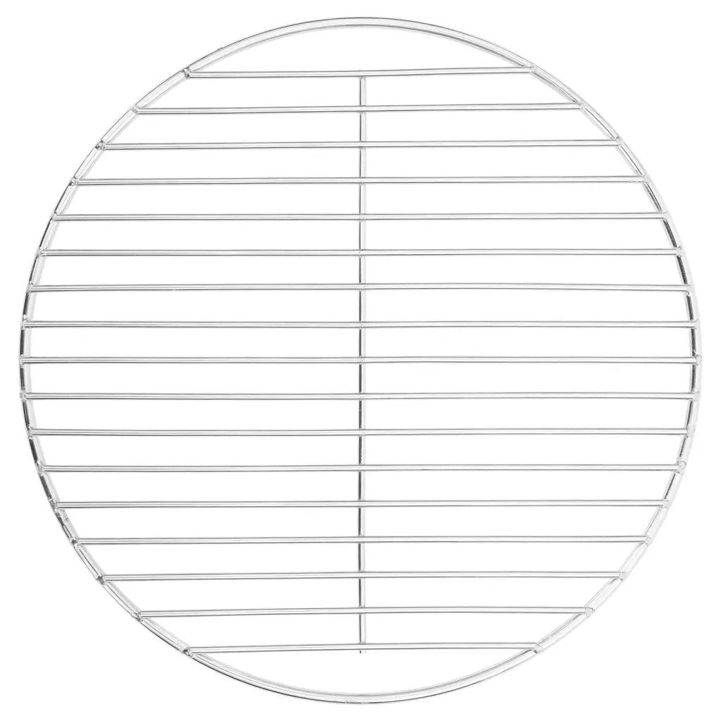 Griglia per Barbecue Rotonda Ã˜34,5 cm Acciaio Inossidabile 304