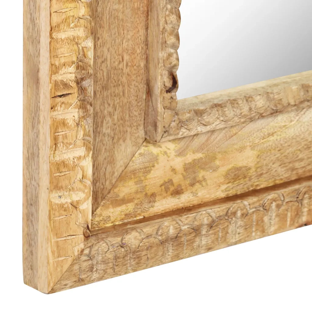 Specchio 50x3x110 cm in Legno Massello di Mango cod mxl 67699