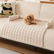 Sofa per cani con materassino universale da 75cm, protezione per cani e mobili con cuscino antislip e collo di protezione.