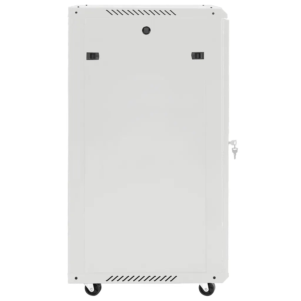 Armadietto di Rete 15U con Ruote Girevole 19" IP20 60x45x86 cm 30265