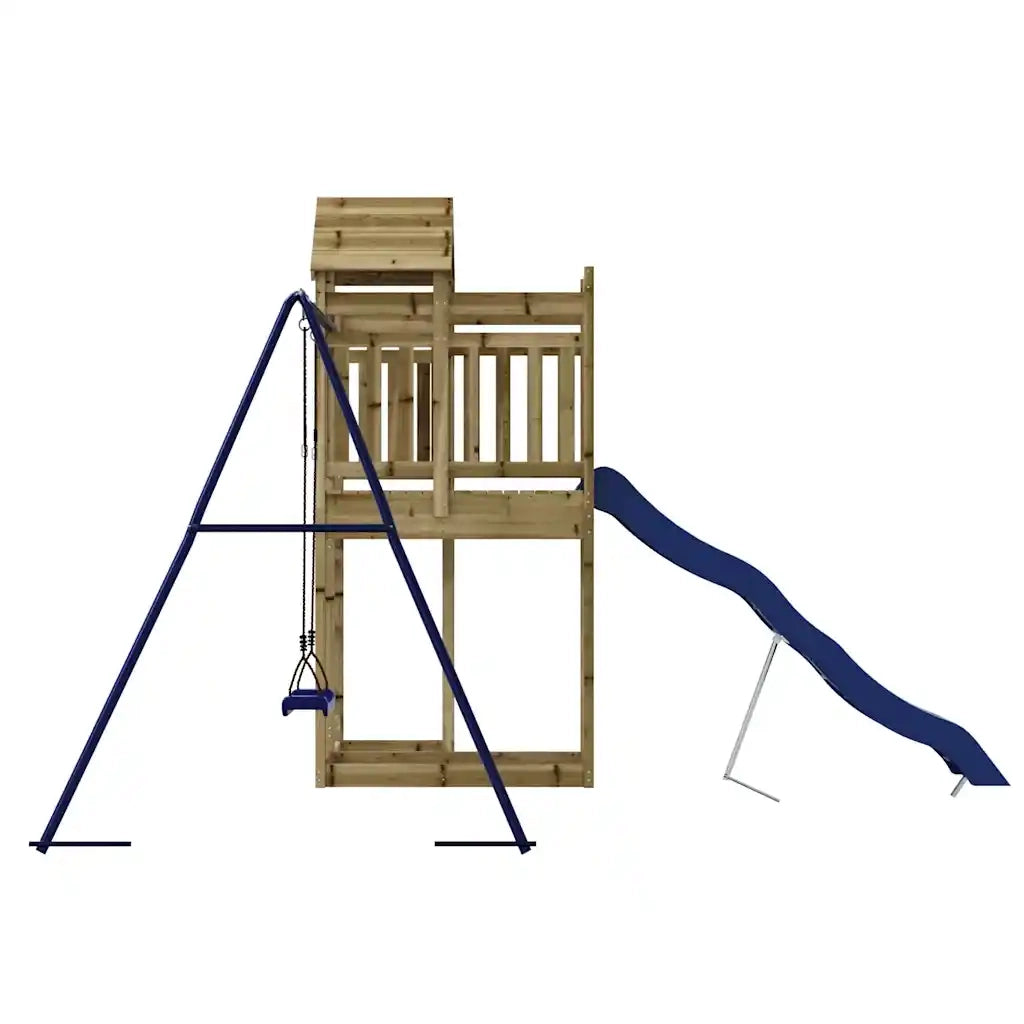 Set da Gioco da Esterno in Legno di Pino Impregnato 3156885