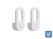 2 lampade luce notturna a Led sensore crepuscolare luce bianca calda 100-240V 0.7W spina italiana per camera da letto corridoio armadio