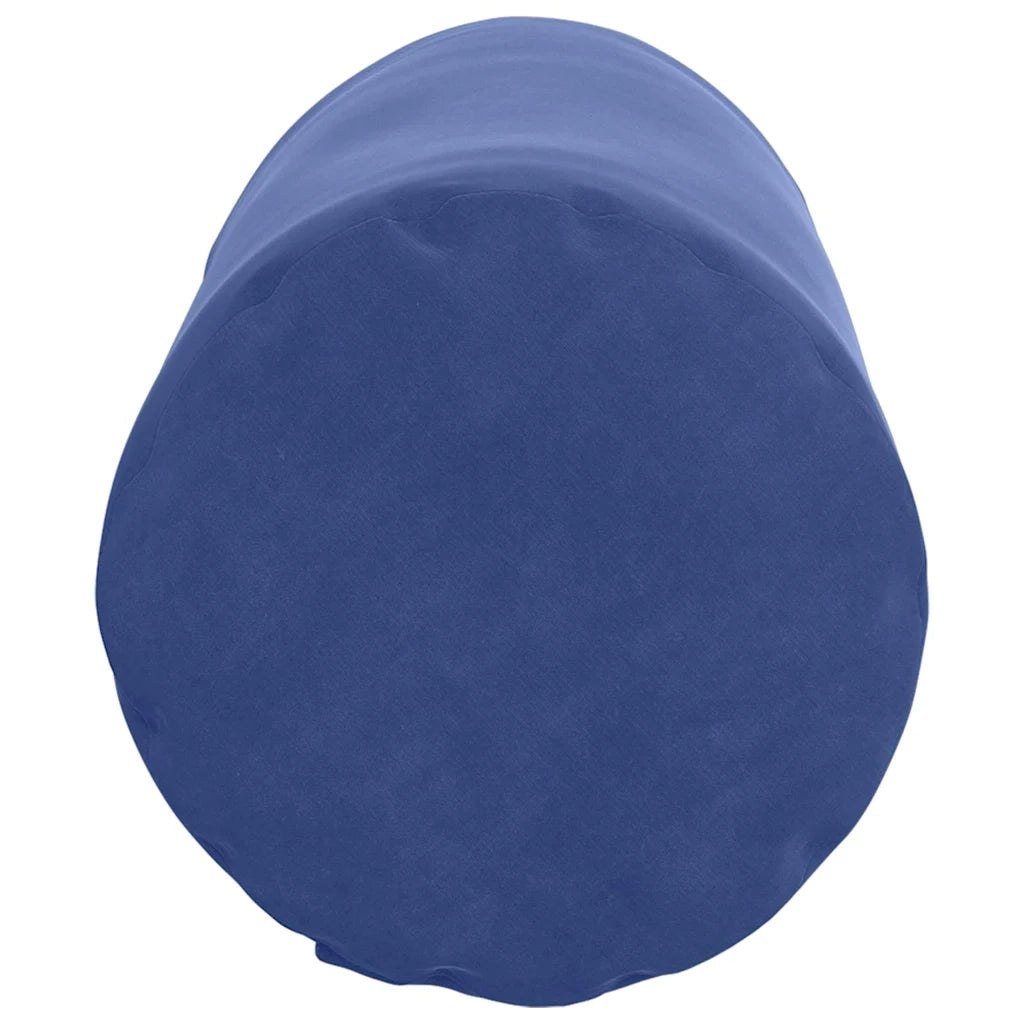 Cuscini a rullo 2 pz | Cuscini per sedie Blu Polizia ? 15 x 40 cm Tessuto in Cords