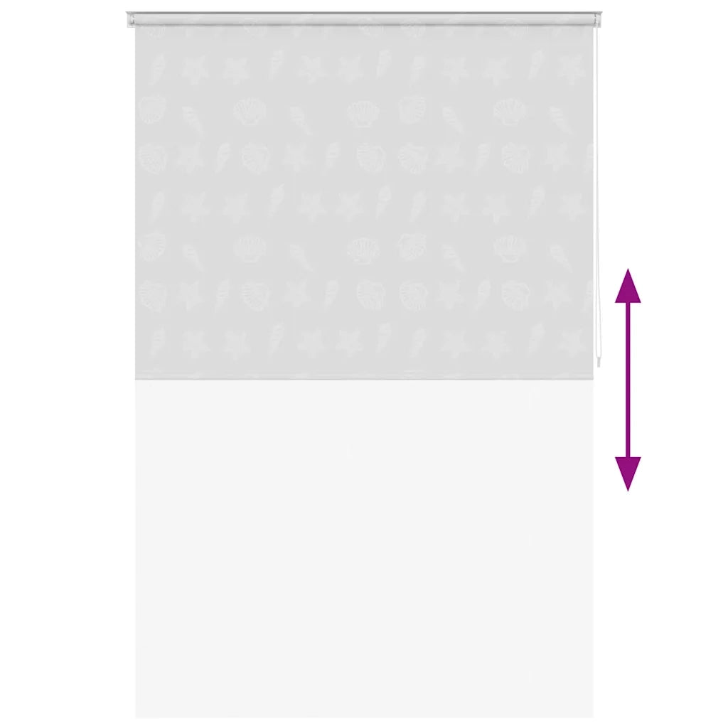 Tenda a Rullo per Doccia 160x240 cm Stella Marina 142863