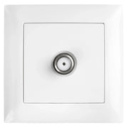 Presa Antenna Con Cornice Oste Jnh012-a White