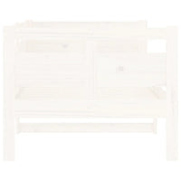 Dormeuse Bianca in Legno Massello di Pino 80x200 cm cod mxl 61312