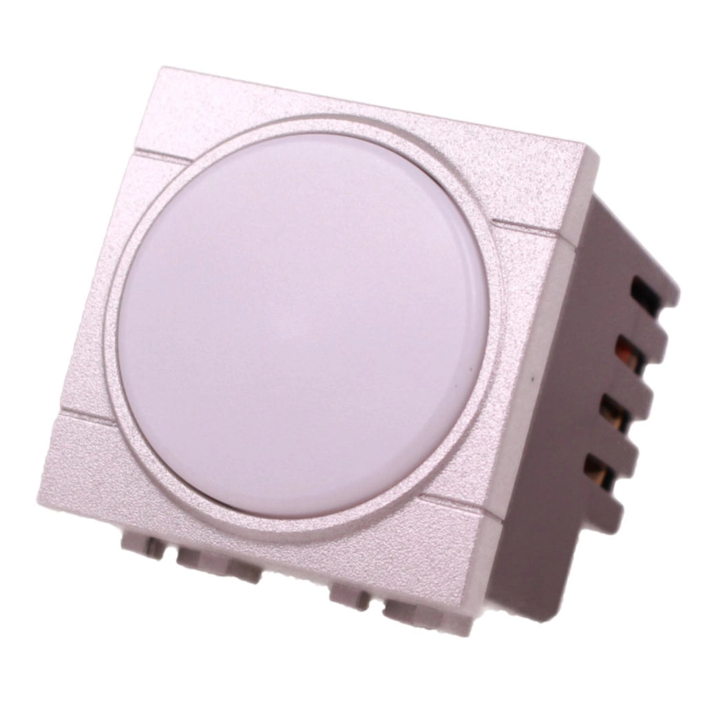 Lampada Led Luce Emergenza 2 Posti 220V 0.5W 80LM 6000K Autonomia 3 Ore Colore Grigio Compatibile Con Bticino Living Tech