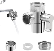 Adattatore Valvola Divertente a 3 Vie per Rubinetto - Parti per Rubinetto da Utilizzare in Cucina, Bagno e Sistema Doccia - Contenuto Richiesto
