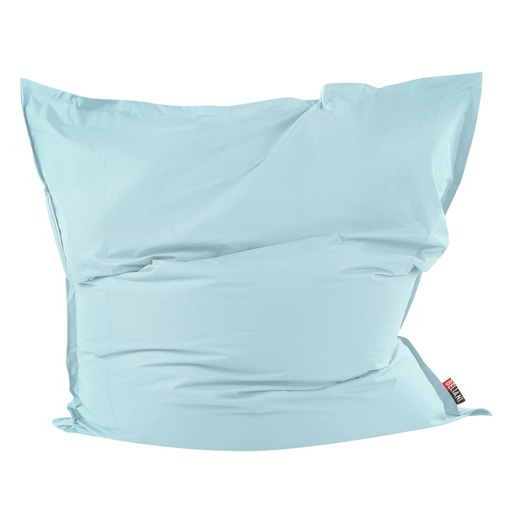 Pour Poltrona sacco extra large Pour Poltrona sacco gigante con zip a sdraio azzurro