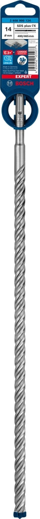 2608900124 - PUNTA BOSCH SDS PLUS 4 TAGLIENTI D.14mm X 400mm X 465mm