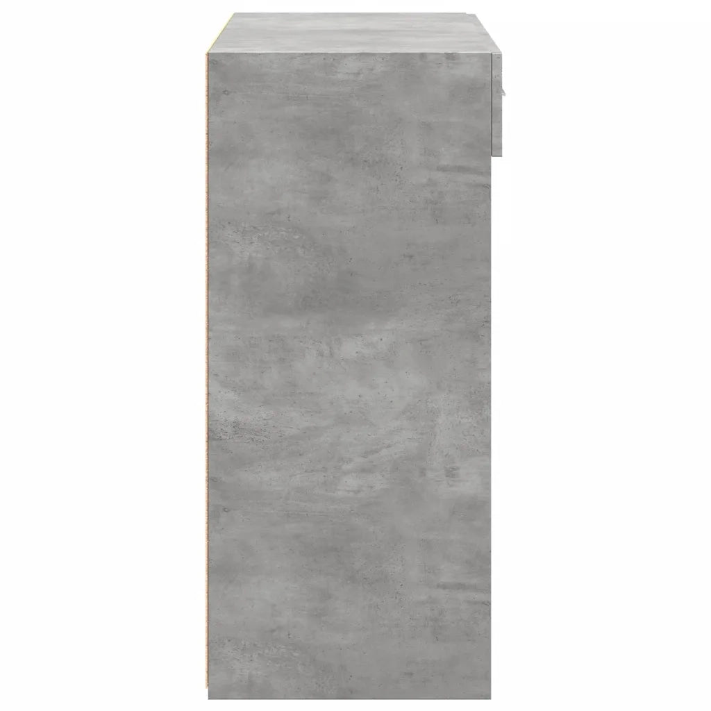 Credenza Grigio Cemento 80x42,5x93 cm in Legno Multistrato 3281479