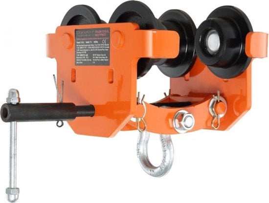 Trolley Manuale 2 Ton - Carrello con Sospensione per I-baletti - Regolabile