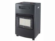 STUFA INFRAROSSI  A GAS GPL VENTILATA 4200W NERA  cm.42x36x72h.   peso Kg.10    SYNTESY