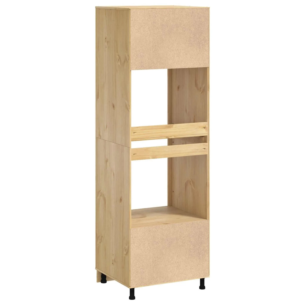 Armadietto SKI Marrone Miele 66 x 58 x 207 cm Pino massello
