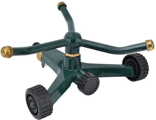 Aspiratore per giardino 360 gradi rotante - Materiali resistenti all'usura - Flessibile G3/4 - Estensione irrigazione 10 m - Peso 572 g
