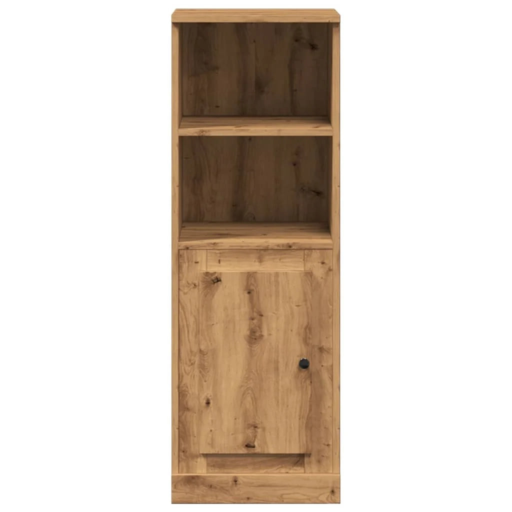 Buffet credenza cassettiera mobiletto mobile contenitore organizer cucina soggiorno salotto alto fatto a mano 36 x 35,5 x 103,5 cm legno ingegnerizzato marrone 02_0033162